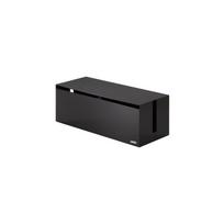 Juoda ir ruda dėžutė laidams YAMAZAKI Web Cable Box
