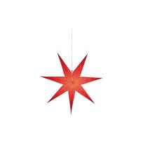 Žvaigždės formos šviesos dekoracija Red Star Trading, Ø 70 cm
