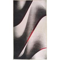 Baltas ir juodas plaunamas kilimas 150x80 cm - Vitaus