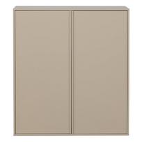 Modulinė spinta iš pušies masyvo kreminės spalvos 100x110 cm Daily – vtwonen