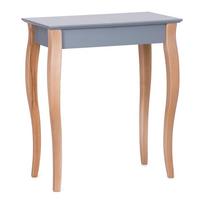 "Ragaba Console" tamsiai pilkos spalvos konsolinis staliukas, ilgis 65 cm