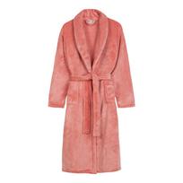 Iš mikropliušo chalatas rožinės spalvos XL/XXL Polyvelvet – Good Morning