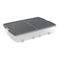 Iš plastiko daiktadėžė po lova su dangčiu 79x58x16,5 cm W box underbed XL – KIS
