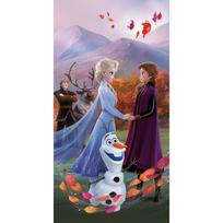 Iš medvilnės vaikiškas rankšluostis 70x140 cm Frozen "Wind" – Jerry Fabrics
