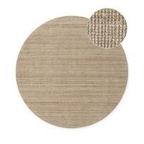 Taupe spalvos iš džiuto apvalios formos kilimas ø 160 cm Bouclé Jaipur – Hanse Home