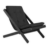 Sulankstomas krėslas Karup Design Boogie Black/Dark Grey