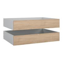 Lovos daiktadėžės natūralios spalvos 2 vnt. 90x190/140x190 cm Naia – Tvilum