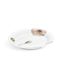 Balta porcelianinė lėkštė Kähler Design Hammershøi Poppy, ø 27 cm