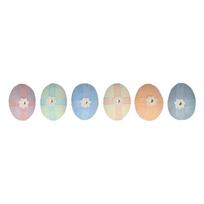 Velykinės dekoracijos 6 vnt. Surprise Eggs – Meri Meri