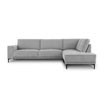 Pilkos spalvos kampinė sofa (su dešiniuoju kampu/„L“ formos) Copenhagen – Scandic