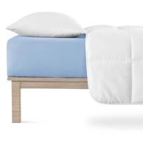 Paklodė iš jersey audinio mėlynos spalvos su guma 140x200 cm Boxspring – Andrea Simone