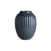 Antracito spalvos keramikos vaza Kähler Design Hammershoi, aukštis 25 cm