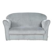 Vaikiška sofa šviesiai pilkos spalvos iš velveto 78 cm Lil Sofa – Roba