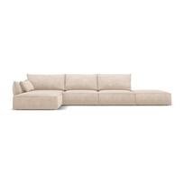 Smėlio spalvos kampinė sofa (kairysis kampas) Vanda - Mazzini Sofas