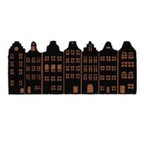 Iš kokoso pluošto grindų kilimėlis 32x76 cm Canal Houses – Esschert Design
