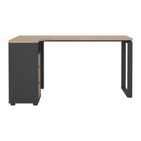 Rašomasis stalas su ąžuolo dekoro stalviršiu 100x150 cm Sign – Tvilum