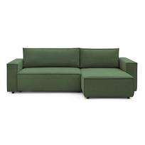 Sulankstoma kampinė sofa žalios spalvos (modulinė) Nihad – Bobochic Paris