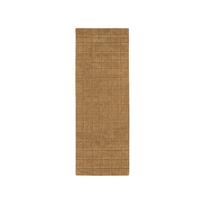 Rankų darbo ochros spalvos iš vilnos kilimas 80x230 cm Mosaic Ochre – Lorena Canals