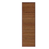 Iš bambukinė kilimas garstyčių spalvos/rudos spalvos 60x200 cm – Casa Selección