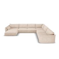 Smėlio spalvos kampinė sofa (dešinysis kampas) Vanda - Mazzini Sofas