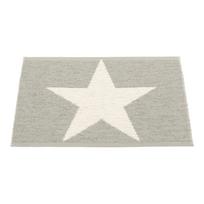 Šviesiai pilkos spalvos lauko ir vidaus kilimas 70x50 cm Viggo Warm Grey – Pappelina