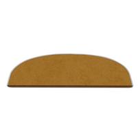 Laiptų kilimėlių rinkiniai šviesiai rudos spalvos 16 vnt. 20x65 cm Plain Color – Vitaus