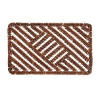 Grindų kilimėlis iš kokoso pluošto 45x75 cm Coco Natural – Hanse Home