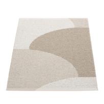 Smėlio spalvos lauko ir vidaus kilimas 70x90 cm Hill Dark Linen – Pappelina