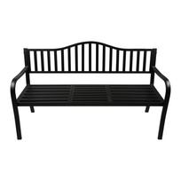 Juodas metalinis sodo suolas Segula - Garden Pleasure