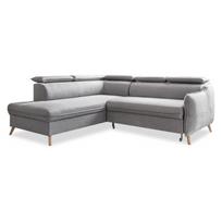 Sulankstoma kampinė sofa šviesiai pilkos spalvos (su kairiuoju kampu) Sweet Harmony – Miuform