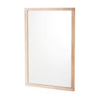Sieninis veidrodis su medžio masyvo rėmu 60x90 cm Lodur – Rowico