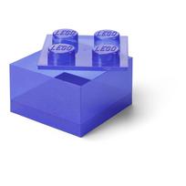 Violetinės spalvos iš plastiko vaikiška daiktadėžė 25x25x18 cm – LEGO®