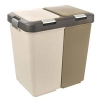 Dviguba atliekų dėžė "Orion Duo Dust", 20 l