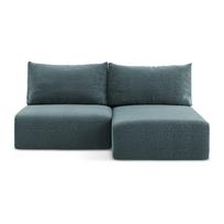 Turkio spalvos sulankstoma/su sandėliavimo vieta kampinė sofa (su dešiniuoju kampu) Kalena – Makamii