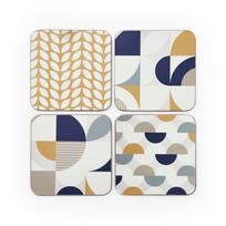 4 kamštinių padėkliukų rinkinys Bauhaus - Cooksmart ®