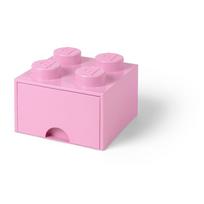 Šviesiai rožinė kvadratinė daiktadėžė LEGO®