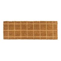 Iš kokoso pluošto grindų kilimėlis 25x75 cm Trazos – Casa Selección