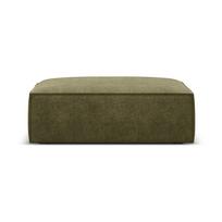 Žalios spalvos taburetė iš šenilinio audinio Vanda – Mazzini Sofas