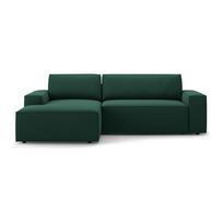 Sulankstoma kampinė sofa žalios spalvos (su kairiuoju kampu) Jodie – Micadoni Home