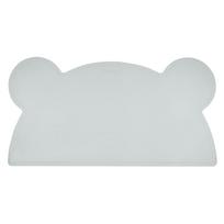 Šviesiai mėlynas silikoninis padėkliukas Kindsgut Bear, 48 x 25 cm