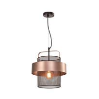 Juodos ir vario spalvos metalinis pakabinamas šviestuvas ø 30 cm Fiba - Candellux Lighting