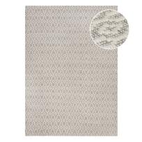 Pilkos ir smėlio spalvos vilnonis kilimas Flair Rugs Dream, 120 x 170 cm