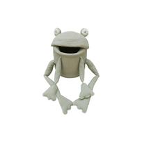 Iš tekstilės vaikiškas krepšys šviesiai žalios spalvos ø 23x35 cm Fred the Frog – Lorena Canals
