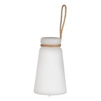 Stalinis šviestuvas baltos spalvos/rudos spalvos LED (aukštis 20 cm) Bruno – Fischer & Honsel
