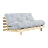 Baltos/šviesiai mėlynos spalvos sofa lova 160 cm Roots - Karup Design