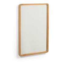 Sieninis veidrodis su medžio masyvo rėmu 45x70 cm Shamel – Kave Home