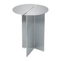 Iš nerūdijančio plieno apvalios formos šoninis stalas ø 35 cm Oru – Blomus