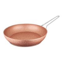 Rožinė aliuminio keptuvė Güral Porselen Classic, ø 28 cm