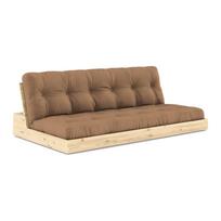Sulankstoma sofa rudos spalvos 196 cm Base – Karup Design