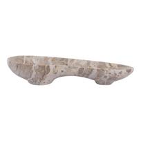 Iš marmuro dekoratyvinis dubuo 13x37 cm Organic – PT LIVING